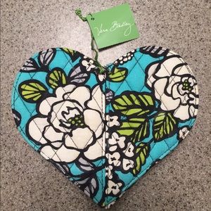 Vera Bradley Heart Shaped Jewelry Organizer